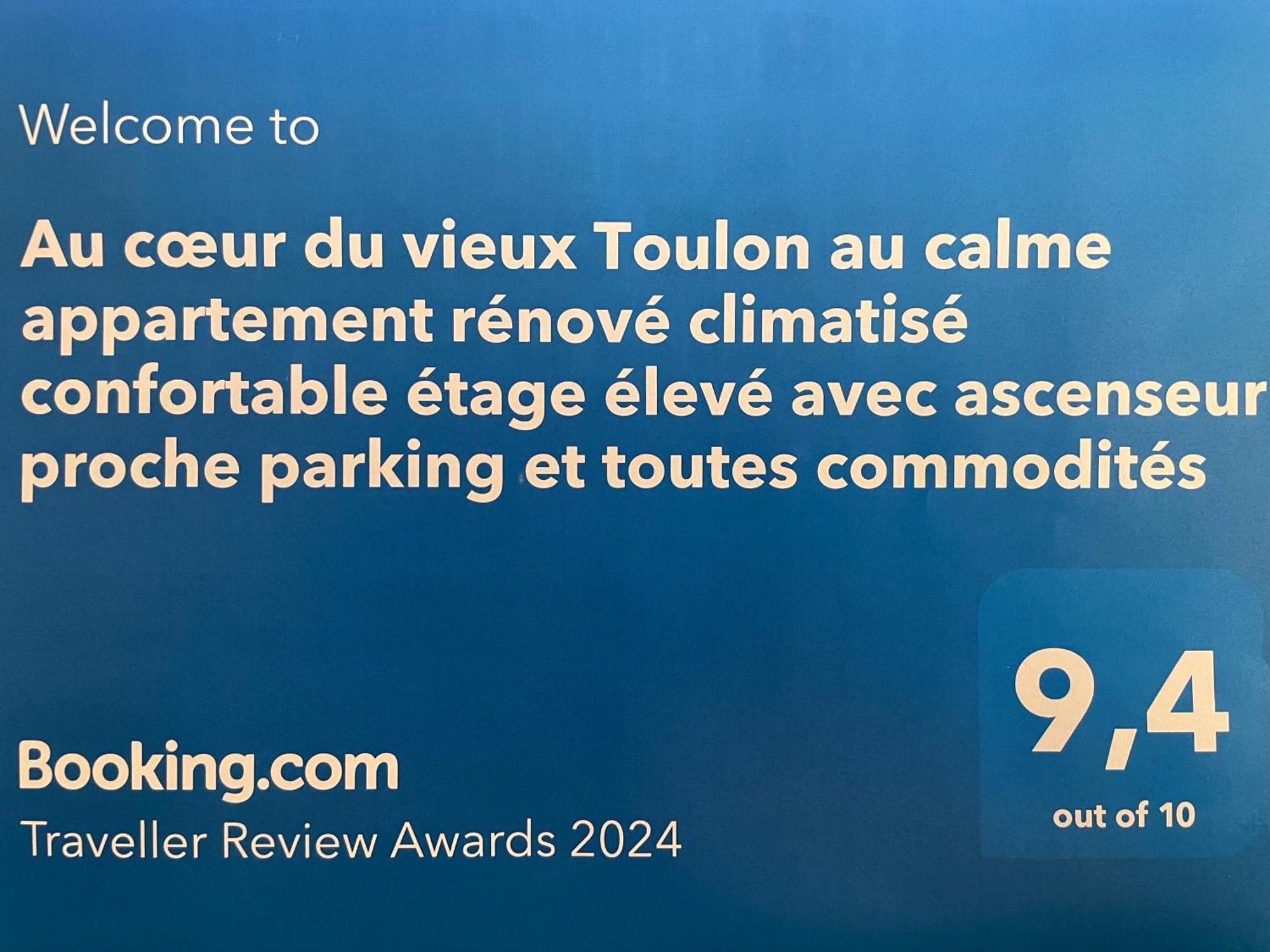 Au Coeur Du Vieux Toulon Au Calme Appartement Renove Climatise Confortable Etage Eleve Avec Ascenseur Proche Parking Et Toutes Commodites Екстериор снимка